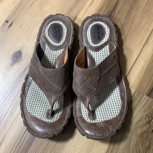 Born leather sandals